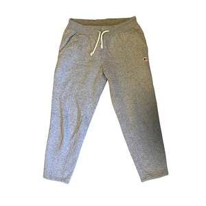 Champion Vintage Tag Men's Small Gray Jogger Sweatpants